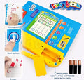 Kids' Wisdom Intelligence Book: Parent-Child Interaction Phonetic Learning Toy with English Alphabets, Numbers, & Music (Enhances Observation, Thinking, and Pronunciation)